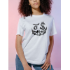 Tricou Smile cu un dolar bumbac